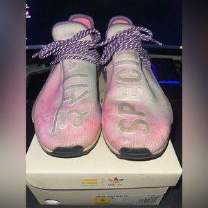 Adidas NMD human race pink/purple size 9.5